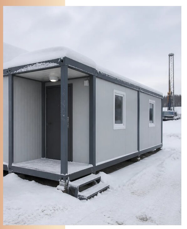 Зимние бытовки с утеплением и отоплением в Кирове